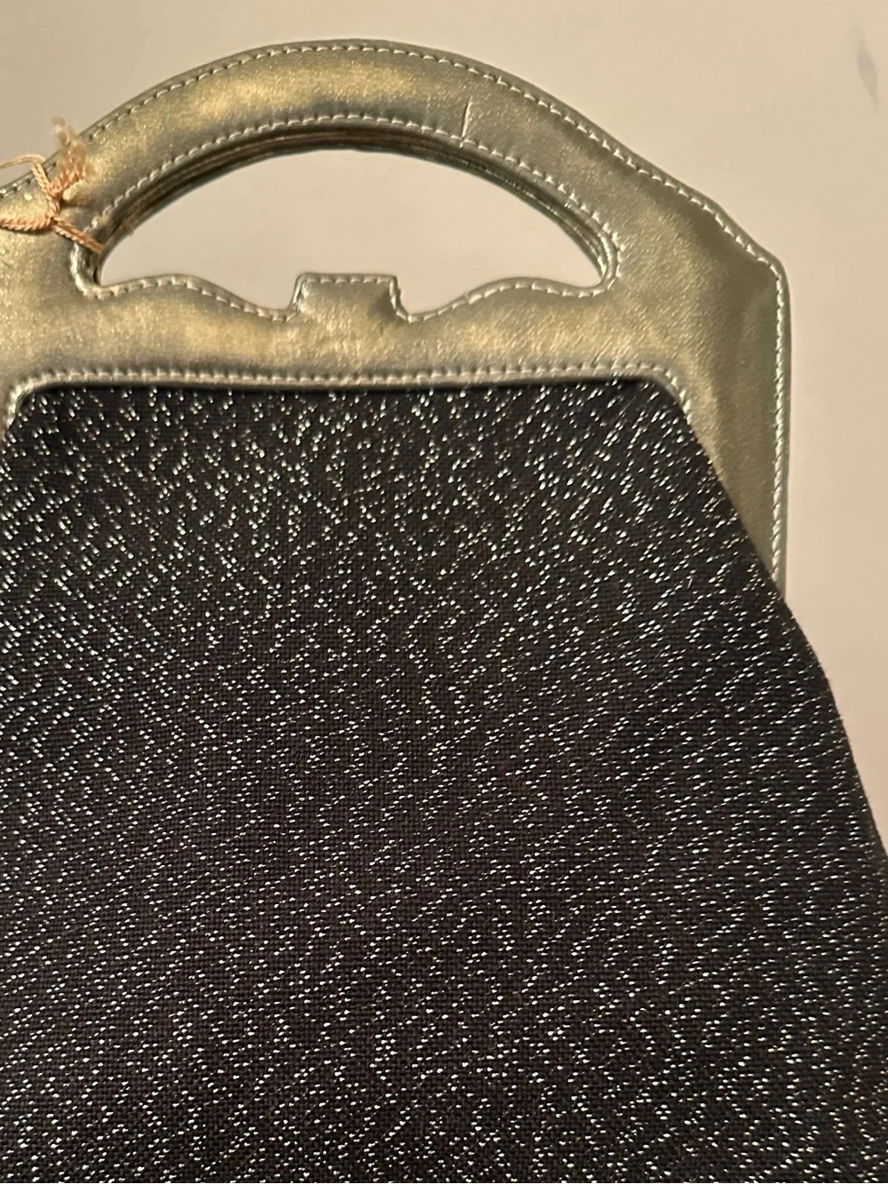 Vintage Evening Treasures  fabric clutch handbag